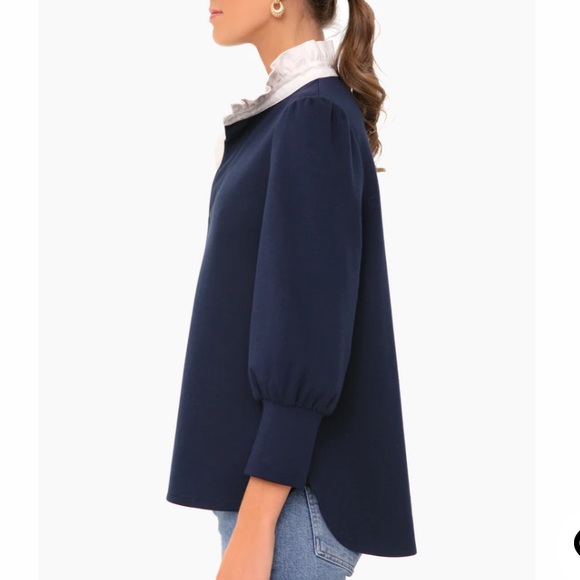 Navy Charlotte Terry Top
POMANDER PLACE - Picture 5 of 15